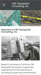 Mobile Screenshot of cbcgeospatial.com